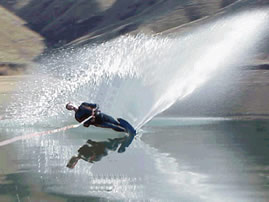 Utah Lake water ski